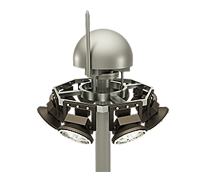 Мачты освещения с мобильной короной ВМО