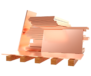 Медная плита М2