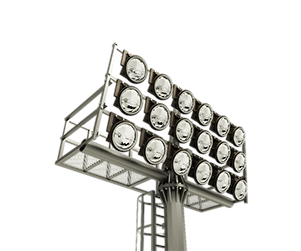 Мачты освещения со стационарной короной ВМОН