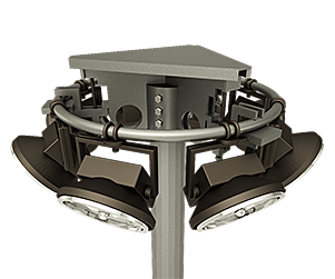 Мачты освещения с мобильной короной ПМО