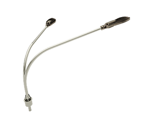 Консольный кронштейн двухрожковой