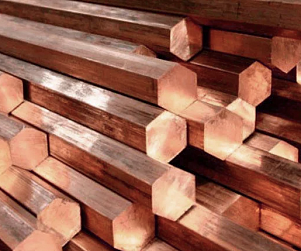 Шестигранник медный М1