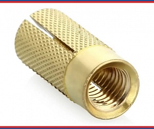 Анкеры с внутренней резьбой Elementa латунные