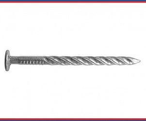 Гвоздь винтовой с конической головкой