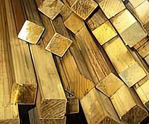 Латунный квадрат ЛМц58-2