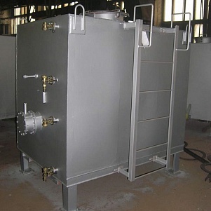 Бак прямоугольный 1 м3 А16В 098.000-01 серия 5.904-43