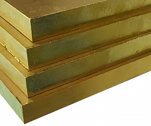 Плита латунная Л90