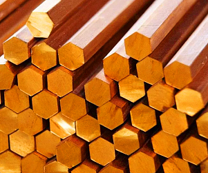 Шестигранник медный М1ф