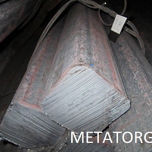 Квадрат подкрановый 50х50 мм 09Г2С ГОСТ 2591-2006