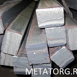 Квадрат подкрановый 60х60 мм 09Г2С ГОСТ 2591-2006