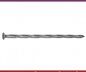 Гвоздь винтовой с конической головкой неполный винт машинный чертеж 7811-7115